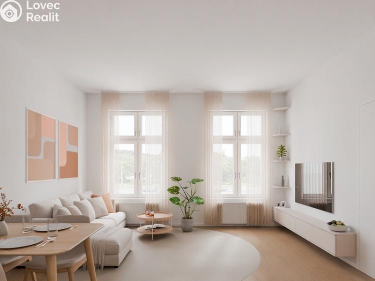 Sale apartment 2+KK Praha, Plzeňská 226/189 č. 1