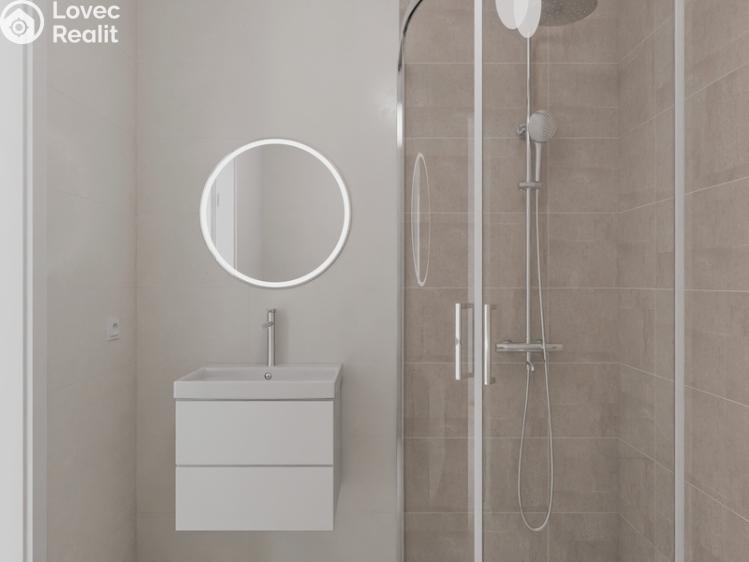 Sale apartment 2+KK Praha, Plzeňská 226/189 č. 4