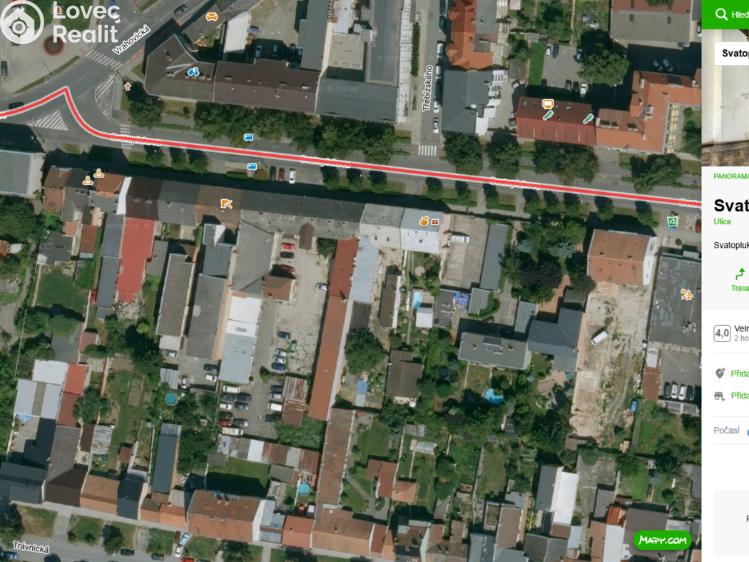 Аренда гаража Prostějov, Svatoplukova č. 5