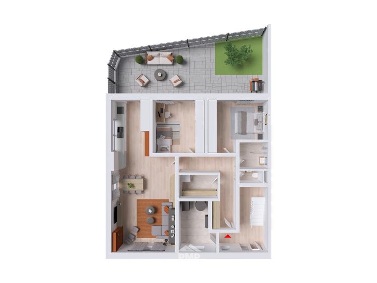 Sale apartment 3+KK Brno, Šilingrovo náměstí č. 27