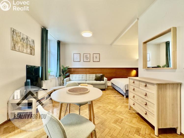 Pronájem bytu 1+KK Praha, Mozartova 928/12 č. 1