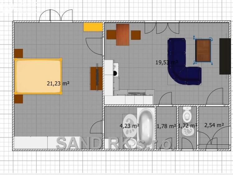 Prodej bytu 2+KK Domažlice, Pelnářova 394 č. 25