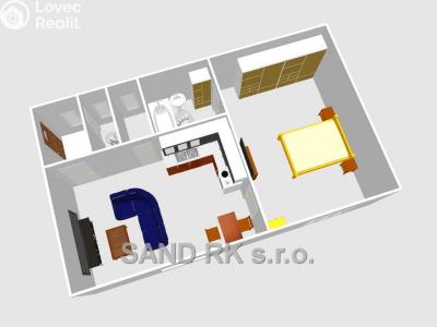 Prodej bytu 2+KK Domažlice, Pelnářova 394 č. 4