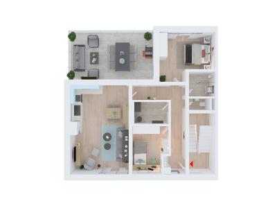 Продаж квартири 3+KK Nebovidy č. 30