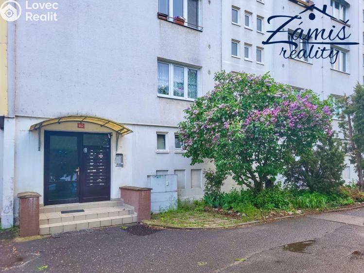 Pronájem bytu 1+1 Benešov nad Ploučnicí, Sídliště 662 č. 14