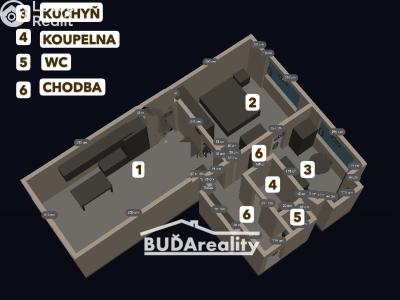 Sale apartment 2+1 Fryšták, Komenského 230 č. 2