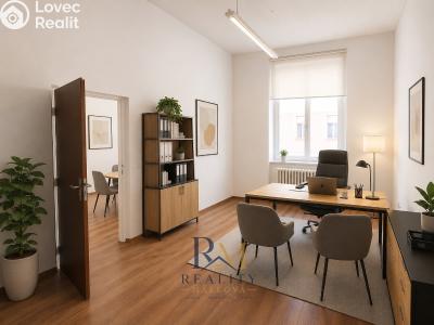 Rent office space Pardubice, náměstí Čs. legií č. 8