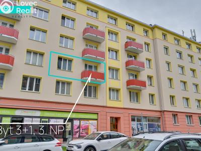 Аренда квартиры 3+1 Olomouc, kpt. Nálepky č. 12