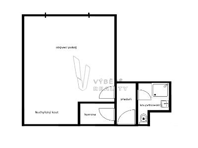 Продажа квартиры 1+KK Praha, Davídkova č. 13