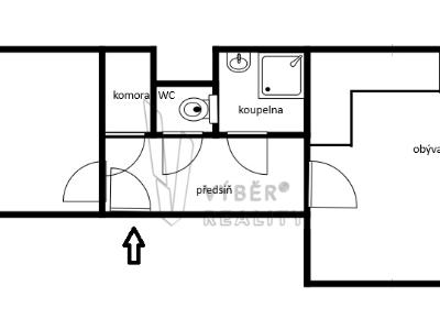 Продажа квартиры 2+KK Praha, V olšinách č. 15