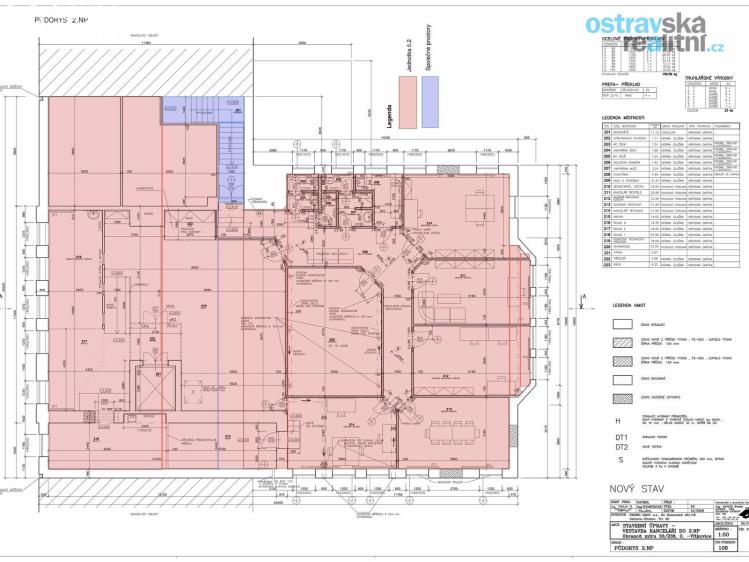 Продажа офисного помещения Ostrava, Obránců míru 238/33 č. 14