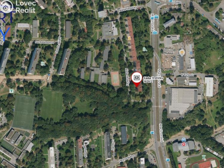 Pronájem bytu 3+KK Ostrava, Aleše Hrdličky č. 14