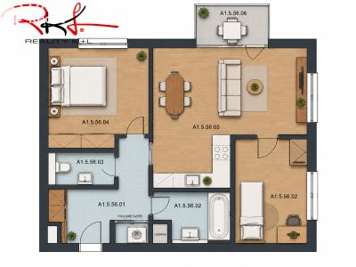 Продажа квартиры 3+KK Praha, Schoellerova č. 1
