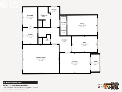 Продажа квартиры 4+1 Orlová, Masarykova třída č. 21