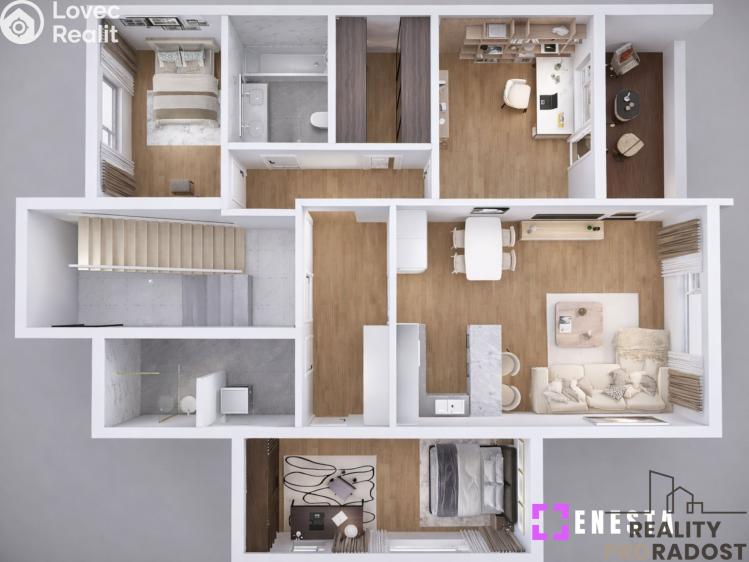 Sale apartment 4+KK Praha, Goetheho 440/13 č. 4