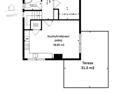Продаж сімейного будинку Kněžmost, Západní 415 č. 15
