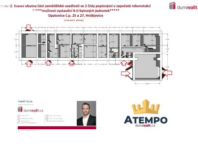 Продаж сімейного будинку Hrdějovice č. 7
