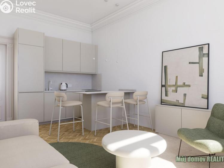 Оренда квартири 2+KK Praha, Na Zderaze 267/10 č. 3