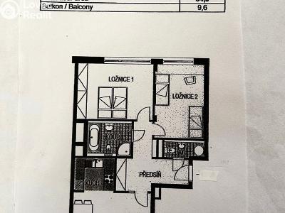 Rent apartment 3+KK Praha, Tibetská č. 7