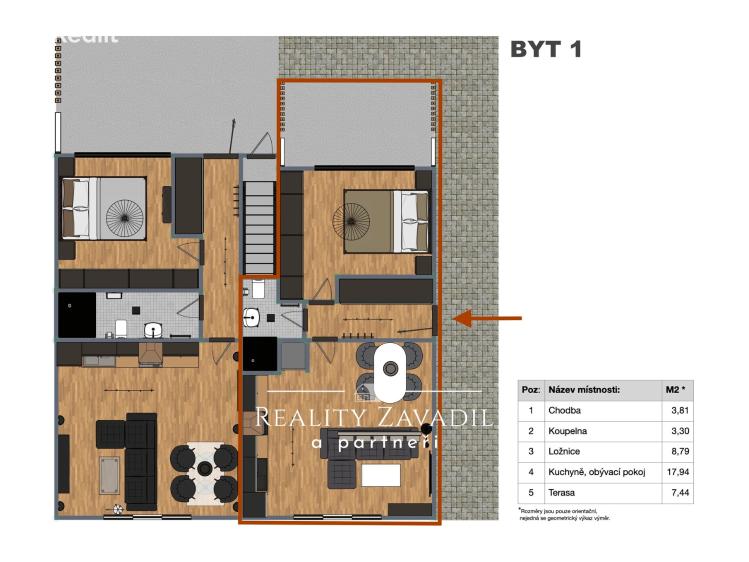 Продажа семейного дома Pardubice, Krátká č. 4