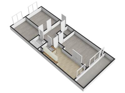 Sale apartment 3+1 Praha, Konstantinova č. 14