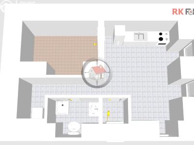 Аренда квартиры 2+KK Moravské Budějovice, nám. ČSA č. 7