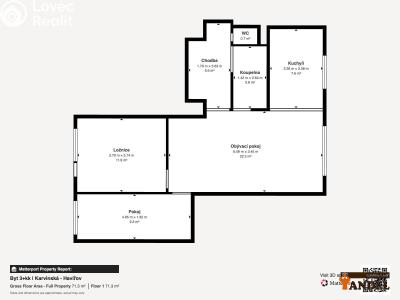 Sale apartment 3+1 Havířov, Karvinská č. 17