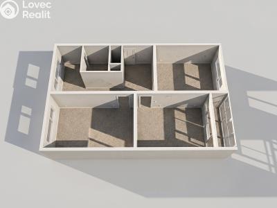 Продажа квартиры 3+1 Chomutov, Palackého 4275 č. 41