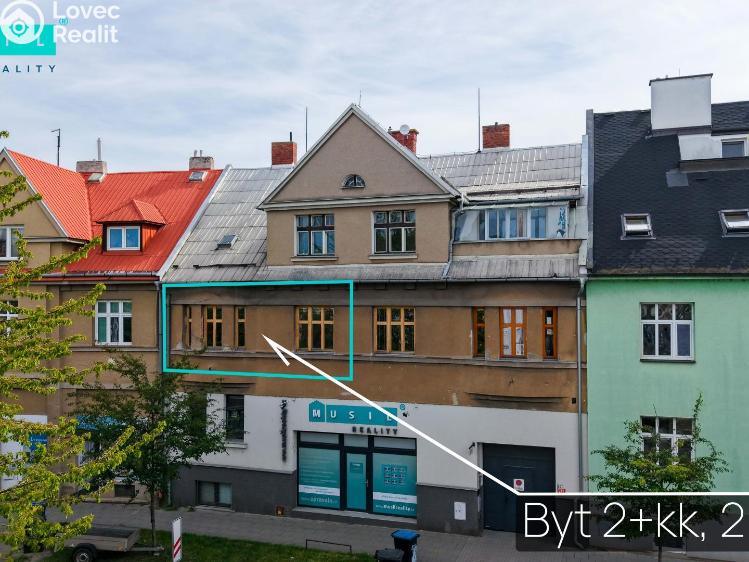 Pronájem bytu 3+KK Olomouc, Rooseveltova 242/27 č. 1