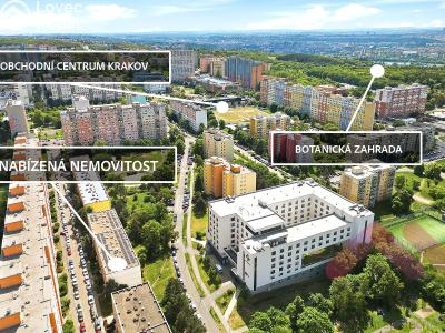 Pronájem bytu 2+KK Praha, Zelenohorská č. 27