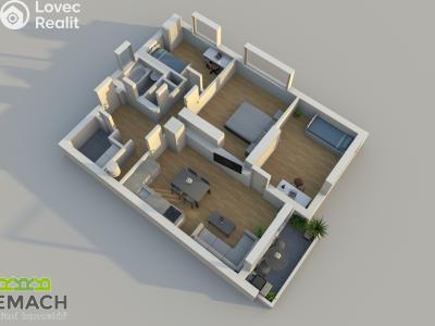 Аренда квартиры 4+KK Uherské Hradiště, Zahradní 1012 č. 19