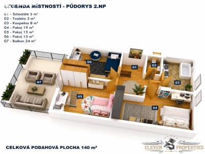Rent family house Mostek č. 11