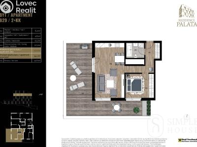 Аренда квартиры 2+KK Praha, Holečkova č. 9