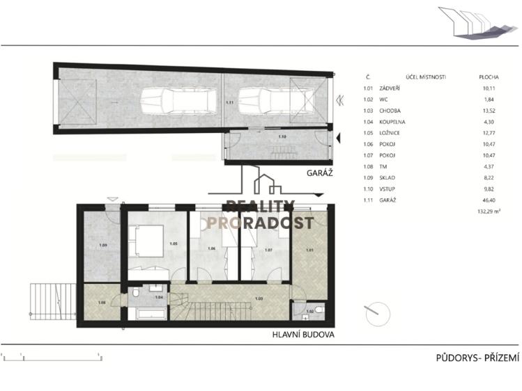 Sale project Dolní Bojanovice č. 1