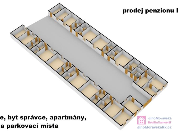 Prodej ubytovacího zařízení Bulhary č. 4