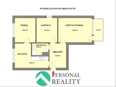 Продаж квартири 3+1 Mariánské Lázně, Hroznatova č. 18