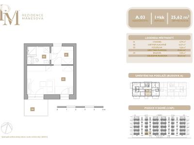 Sale apartment 1+KK Lipník nad Bečvou, Mánesova č. 8