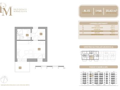 Sale apartment 1+KK Lipník nad Bečvou, Mánesova č. 2