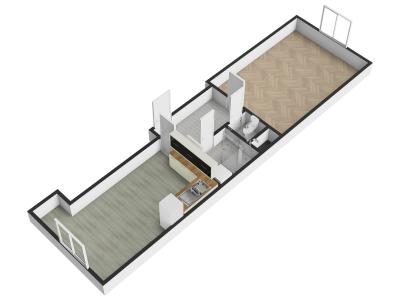 Аренда квартиры 2+KK Praha, Čerpadlová č. 10
