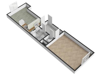 Аренда квартиры 2+KK Praha, Čerpadlová č. 11