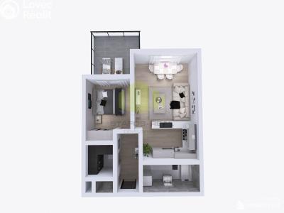 Pronájem bytu 2+KK Olomouc, Janského č. 2