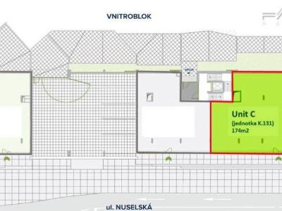 Rent commercial space Praha 4, Nusle, Nuselská č. 15