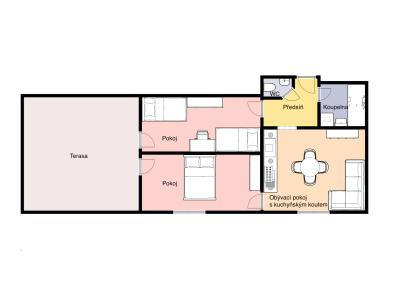 Sale apartment 3+KK Janov nad Nisou č. 4