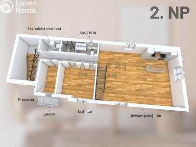 Продаж нестандартної квартири Praha, Elišky Přemyslovny č. 38
