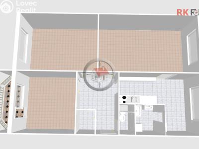 Sale apartment 3+1 Třebíč, Čeloudova č. 23