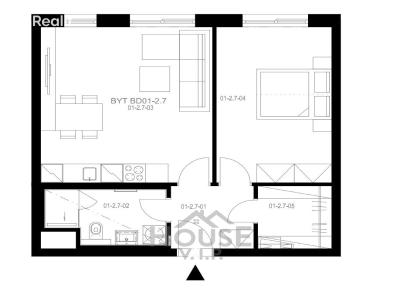 Sale apartment 2+KK Kladno, U Engerthu č. 3