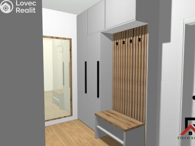 Аренда квартиры 2+KK Třebíč, Modřínová 493 č. 7