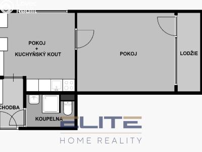 Оренда квартири 2+KK Jablonec nad Nisou, Liberecká č. 15
