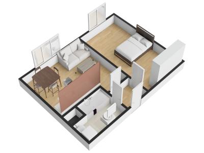 Аренда квартиры 2+KK Praha, Pískařská č. 14