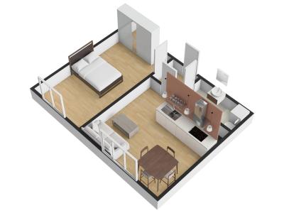 Аренда квартиры 2+KK Praha, Pískařská č. 18